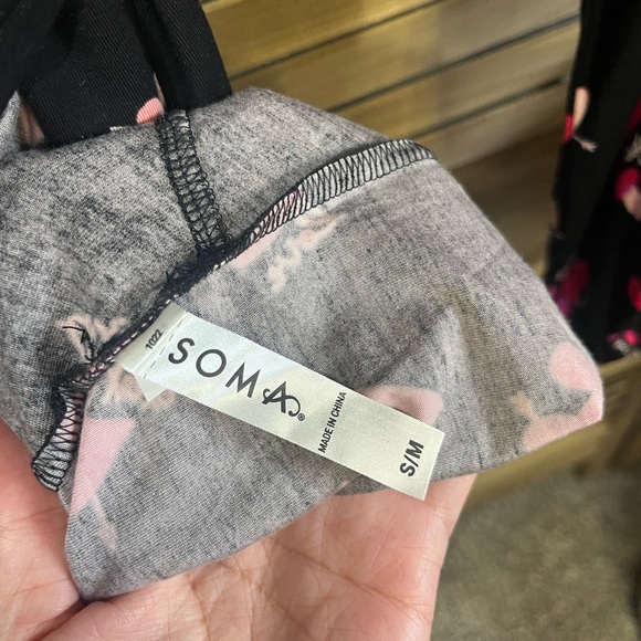 Soma Cool Nights Short Robe - Picture 5 of 7